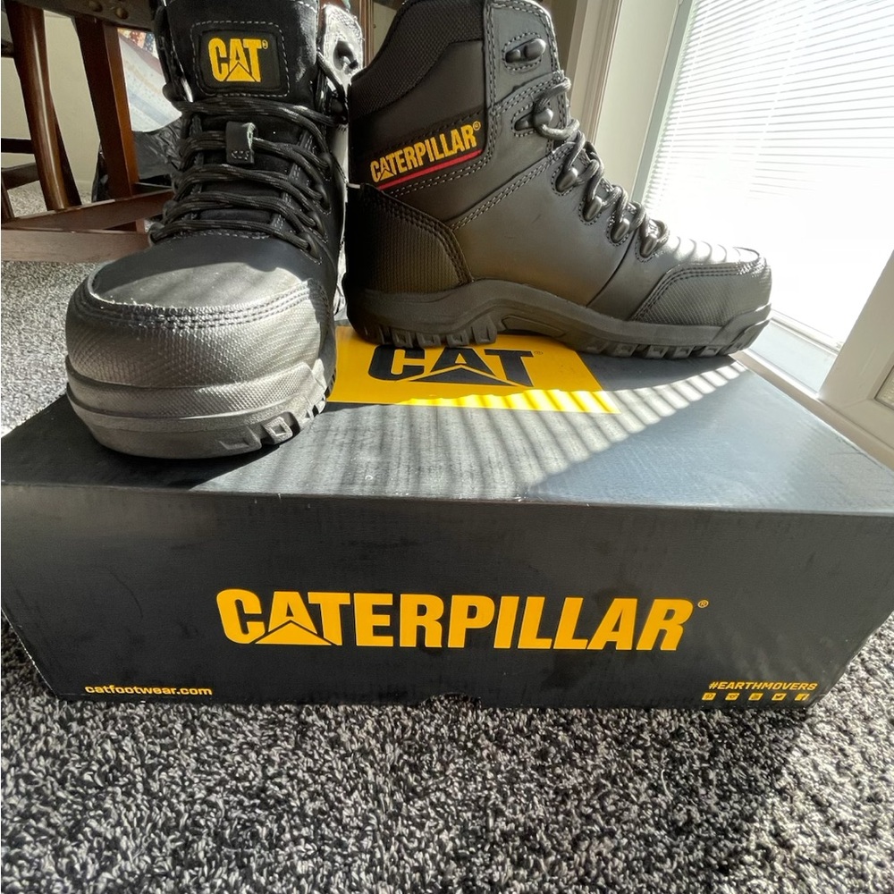 Brand New -Caterpillar Black Resorption CT WP Boots